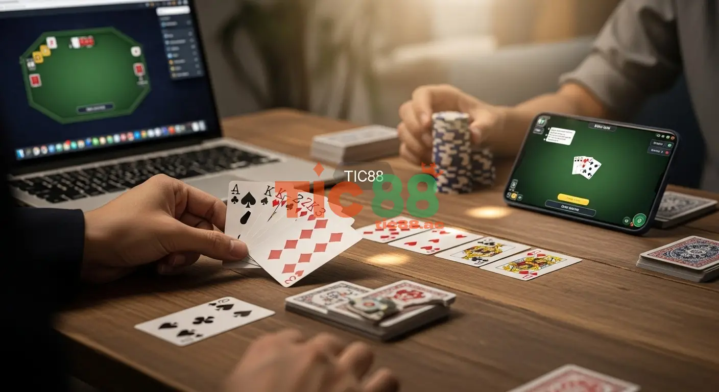 Thắng lớn Chơi Phỏm Tá Lả tại nhà cái TIC88 Bí kíp chiến thắng 3 Các kiểu Phỏm và cách tạo phỏm