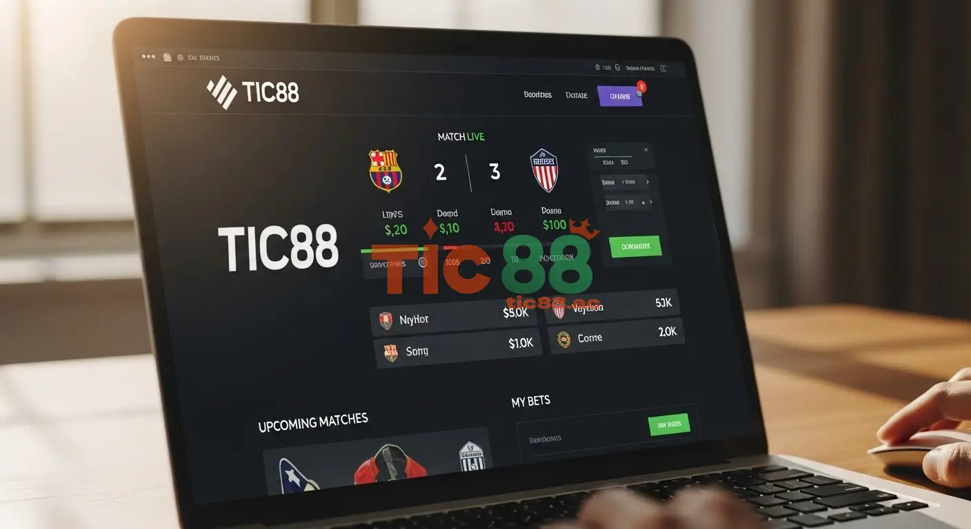 Trải Nghiệm Cá Cược Bóng Đá đỉnh cao tại Nhà Cái TIC88 4 Giao Diện Và Trải Nghiệm Người Dùng Tại TIC88