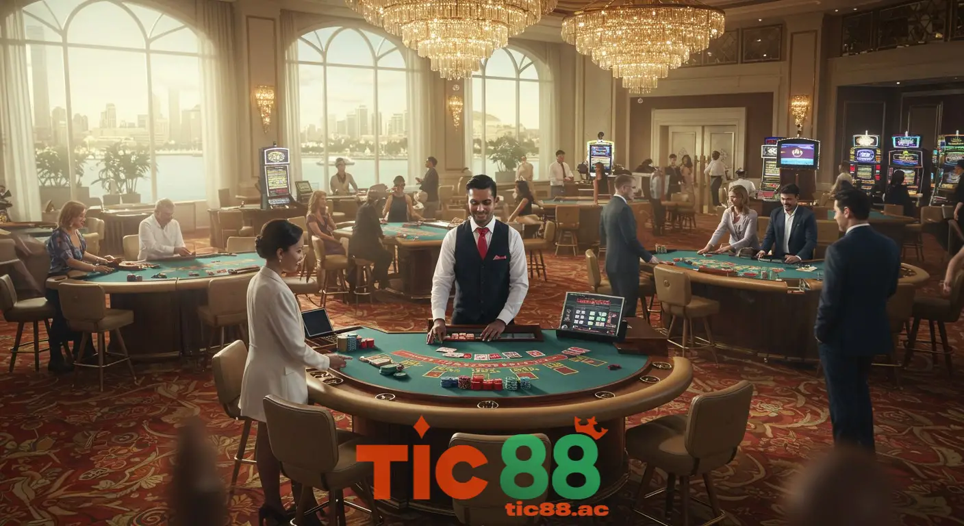 Trải Nghiệm Thư Giãn với Chơi Live Casino tại Nhà Cái TIC88 4 Blackjack: Thử Thách Trí Tuệ Và Kỹ Năng